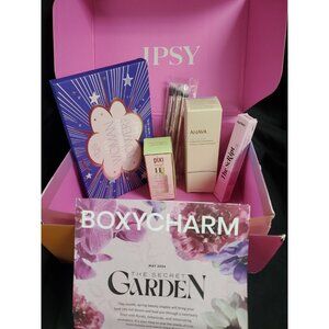BoxyCharm Secret Garden May 2024 5pcs Set Ciate Pixi Ahave HalfCaked M.I.A.  NEW